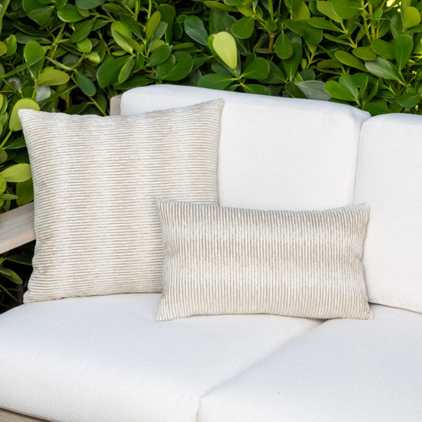 Progress Lumbar Pillow - Sand, 12" x 20"
