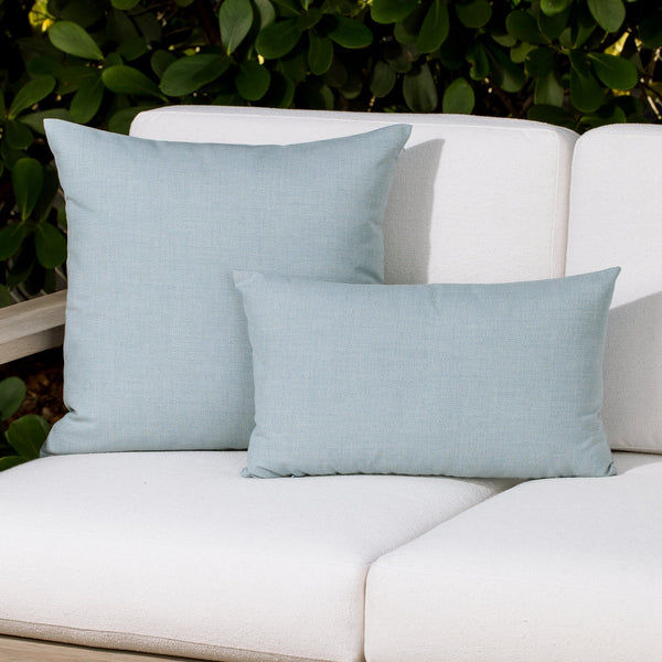 Essentials Lumbar Pillow - Solid Dew, 12" x 20"