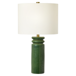 Feikudo Medium Table Lamp, Glossy Light Green