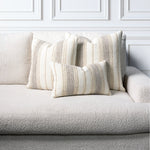 Axis Pillow - Travertine, 20" x 20"