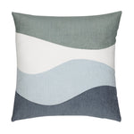 Contour Pillow - Surf, 20" x 20"