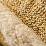 Golden Hour Fringed Lumbar Pillow, 12" x 20"