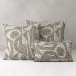 Influence Pillow - Ebony, 22" x 22"