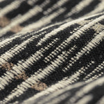 Intertwine Pillow - Ebony, 22" x 22"