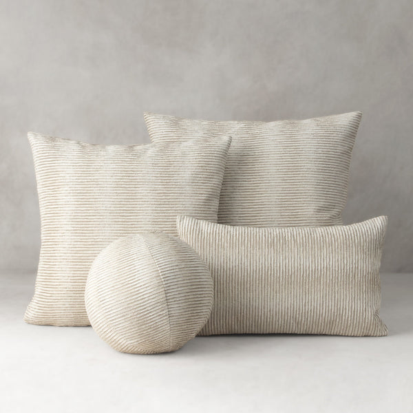 Progress Lumbar Pillow - Sand, 12" x 20"