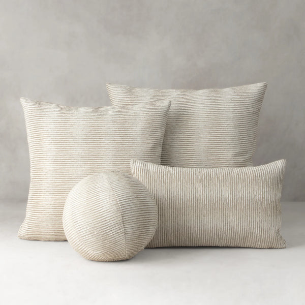 Progress Pillow - Sand, 22" x 22"