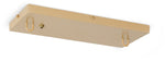 Everly Rectangular Chandelier, Natural, 48"W x 20"D
