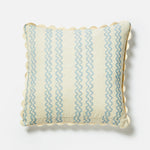 Double Waves Powder Blue, 24” x 24”