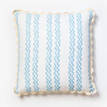 Double Waves Powder Blue, 24” x 24”