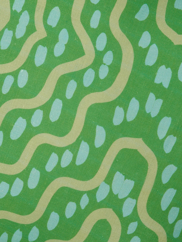 Rushes Apple Pillow, 24" x 24"