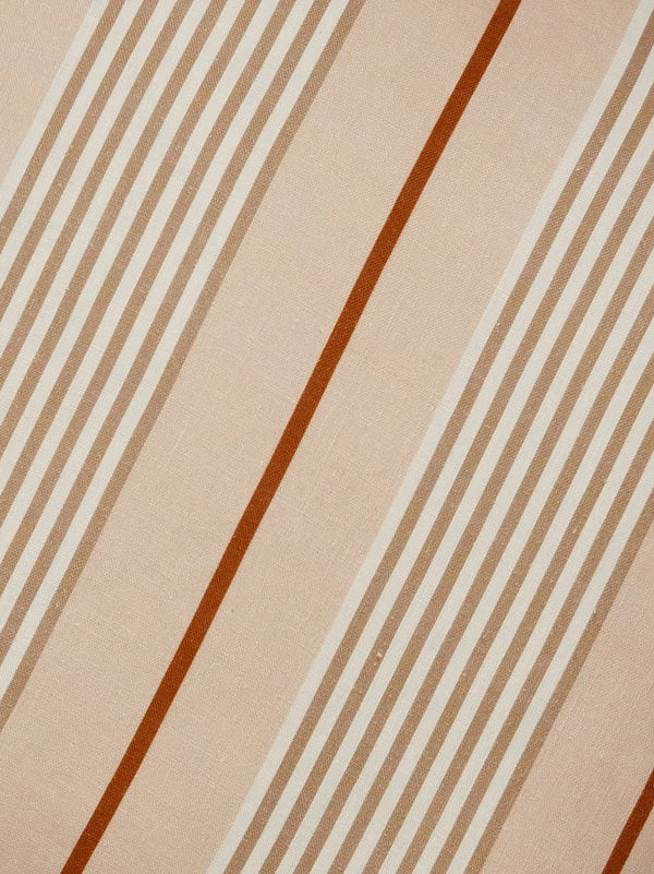 Club Stripe Pearl Pillow, 24" x 24"