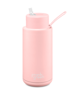 Ceramic Reusable Bottle 34oz, Blushed