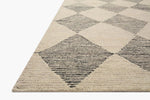 Francis- 01, CJ Beige / Charcoal, Chris Loves Julia x Loloi
