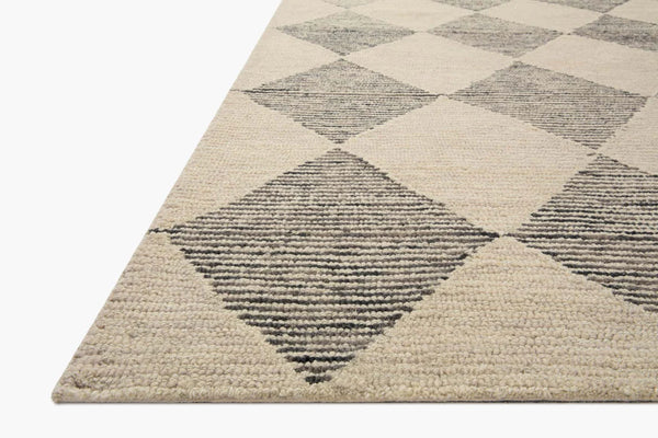 Francis- 01, CJ Beige / Charcoal, Chris Loves Julia x Loloi
