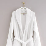 H by Frette Shawl Collar Bathrobe, White