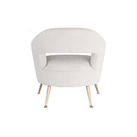 Weddington Chair, Polar Bouclé