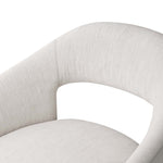 Weddington Chair, Polar Bouclé