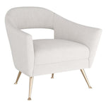 Weddington Chair, Polar Bouclé