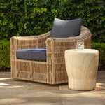 Jones Side Table, 16"Dia x 18"H