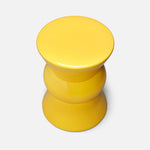 Teagan Outdoor Side Table, Lemon Ceramic