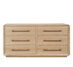 Form Dresser, Wheat Finish, 72"W x 20"D x 36"H