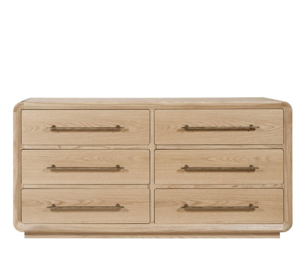 Form Dresser, Wheat Finish, 72"W x 20"D x 36"H