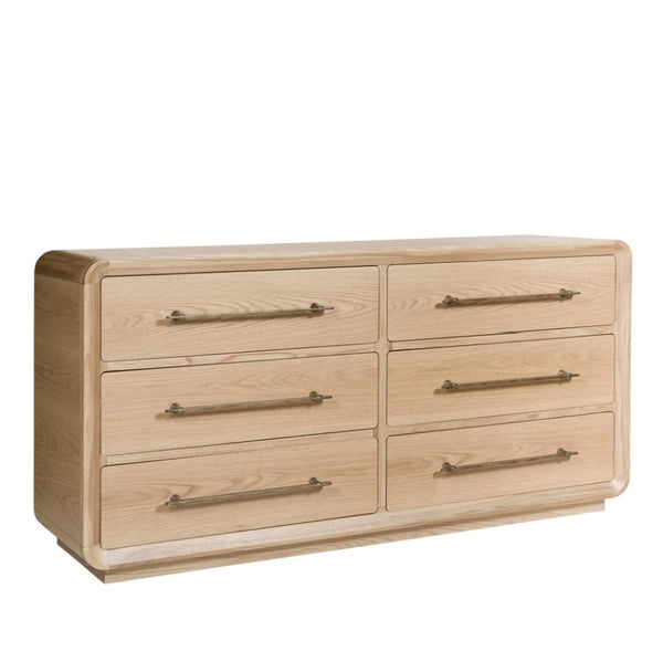 Form Dresser, Wheat Finish, 72"W x 20"D x 36"H