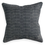Friuli Slate Linen Cushion, 22" x 22"