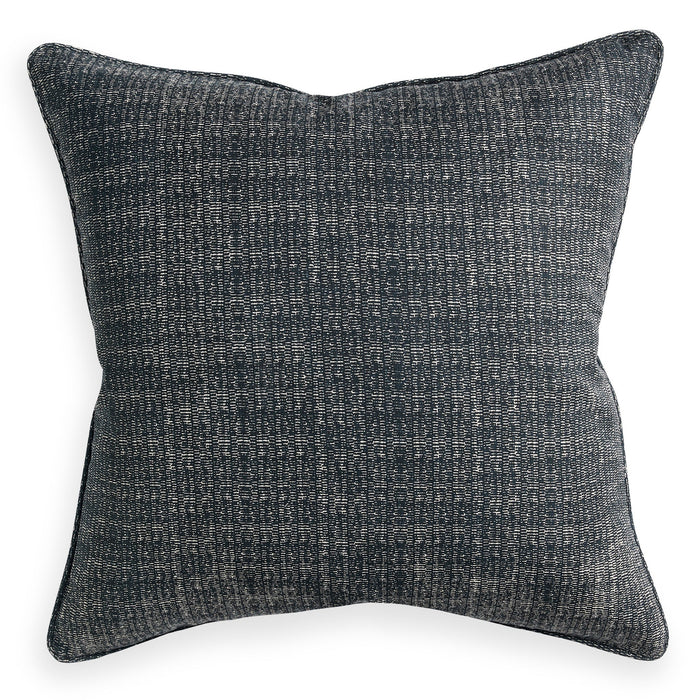 Friuli Slate Linen Cushion, 22" x 22"