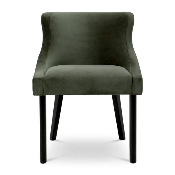 Chavelle Dining Chair - Torrin Green Velvet