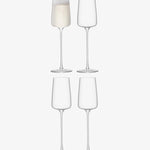 Metropolitan Champagne Flute, 8oz, Set of 4