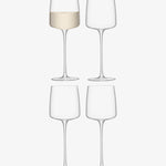 Metropolitan Wine Glass, 12oz, Set of 4