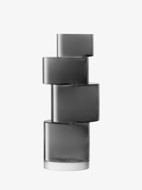 Tiered Vase Large, 13.75"H, 2 Colours