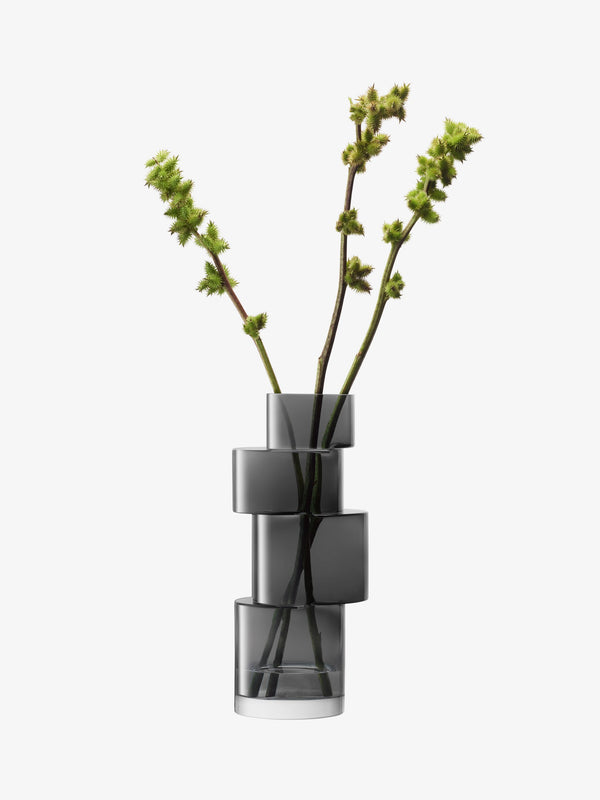 Tiered Vase Large, 13.75"H, 2 Colours