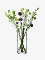Column Vase 16.5" x 7", Clear
