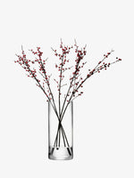 Column Vase 16.5" x 7", Clear