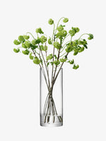 Column Vase 19.75" x 7.75", Clear