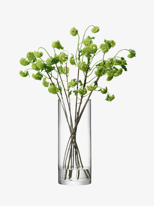Column Vase 19.75" x 7.75", Clear