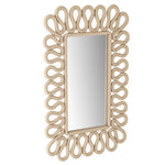 Caracol Mirror, Ivory, 28" X 42.5"