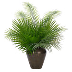 Green Palm, Faux Arrangement, 39″