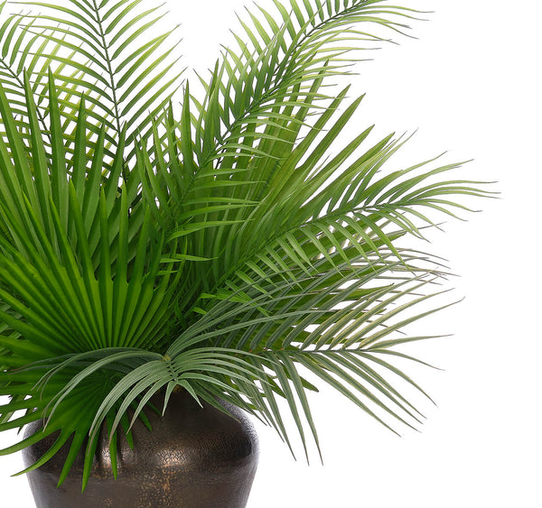 Green Palm, Faux Arrangement, 39″