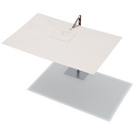 Ocean Master M1, Cantilever, 8 x 12ft Rectangle, Espresso/Scallop