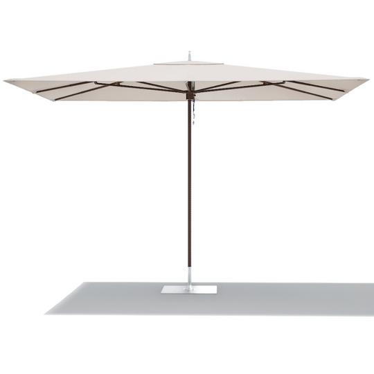 Ocean Master M1, Classic Centre Post, 8 x 12ft Rectangle, Espresso/Scallop
