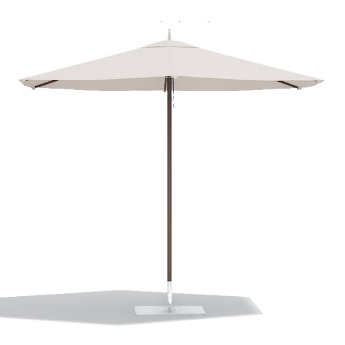 Ocean Master M1, Classic Centre Post, 8.5ft Hexagon, Espresso/Scallop