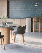 Glide Dining Chair, Lisa Seaweed