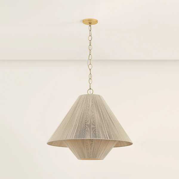 Eleanor Pendant, 32" Dia