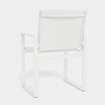 Hayman Dining Chair, Aluminum White