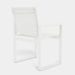 Hayman Dining Chair, Aluminum White