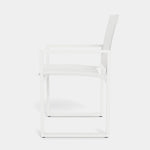 Hayman Dining Chair, Aluminum White