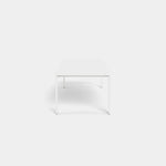 Hayman Dining Table 120" Aluminum White